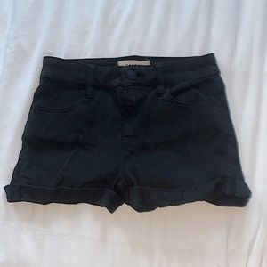 PacSun shorts, Super Stretch Shortie, Black, Never worn. size 24